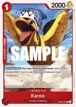 Karoo (OP04-004) - Kingdoms of Intrigue (Common) [OP04-004] - Cards Beyond