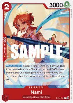 Nami (OP04-011) - Kingdoms of Intrigue (Common) [OP04-011] - Cards Beyond