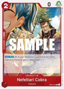 Nefeltari Cobra (OP04-012) - Kingdoms of Intrigue (Common) [OP04-012] - Cards Beyond
