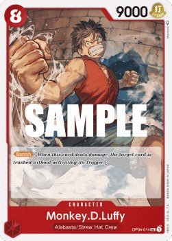 Monkey.D.Luffy (OP04-014) - Kingdoms of Intrigue (Uncommon) [OP04-014] - Cards Beyond