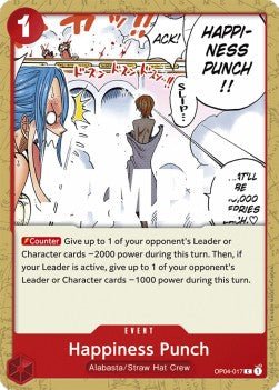 Happiness Punch (OP04-017) - Kingdoms of Intrigue (Common) [OP04-017] - Cards Beyond