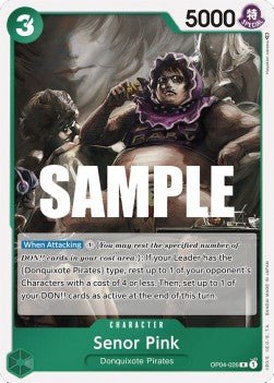 Senor Pink (OP04-026) - Kingdoms of Intrigue (Rare) [OP04-026] - Cards Beyond