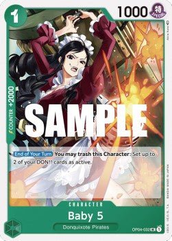 Baby 5 (OP04-032) - Kingdoms of Intrigue (Uncommon) [OP04-032] - Cards Beyond