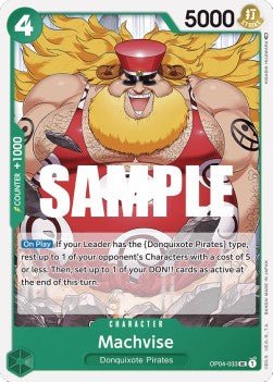 Machvise (OP04-033) - Kingdoms of Intrigue (Uncommon) [OP04-033] - Cards Beyond