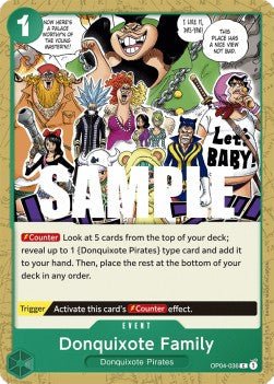 Donquixote Family (OP04-036) - Kingdoms of Intrigue (Common) [OP04-036] - Cards Beyond
