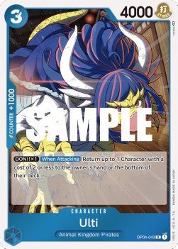 Ulti (OP04-043) - Kingdoms of Intrigue (Rare) [OP04-043] - Cards Beyond