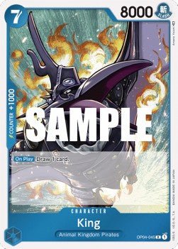 King (OP04-045) - Kingdoms of Intrigue (Rare) [OP04-045] - Cards Beyond