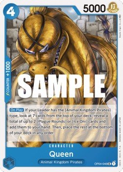 Queen (OP04-046) - Kingdoms of Intrigue (Uncommon) [OP04-046] - Cards Beyond