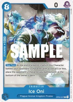 Ice Oni (OP04-047) - Kingdoms of Intrigue (Common) [OP04-047] - Cards Beyond
