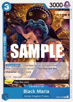 Black Maria (OP04-052) - Kingdoms of Intrigue (Common) [OP04-052] - Cards Beyond