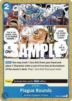 Plague Rounds (OP04-055) - Kingdoms of Intrigue (Common) [OP04-055] - Cards Beyond