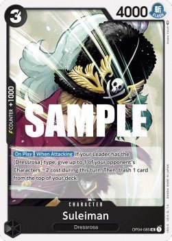 Suleiman (OP04-085) - Kingdoms of Intrigue (Uncommon) [OP04-085] - Cards Beyond