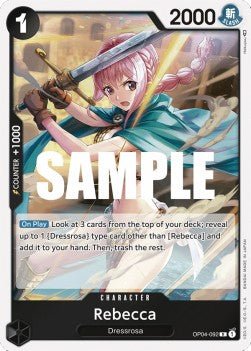 Rebecca (OP04-092) - Kingdoms of Intrigue (Rare) [OP04-092] - Cards Beyond