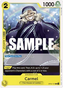 Carmel (OP04-101) - Kingdoms of Intrigue (Common) [OP04-101] - Cards Beyond