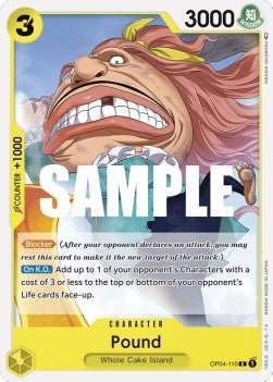 Pound (OP04-110) - Kingdoms of Intrigue (Common) [OP04-110] - Cards Beyond