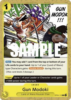 Gun Modoki (OP04-115) - Kingdoms of Intrigue (Common) [OP04-115] - Cards Beyond