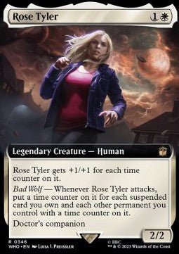 Rose Tyler (V.1) - Universes Beyond: Doctor Who: Extras (Rare) [XWHO-346] - Cards Beyond