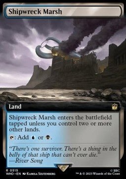 Shipwreck Marsh (V.1) - Universes Beyond: Doctor Who: Extras (Rare) [XWHO-515] - Cards Beyond