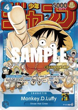 Monkey.D.Luffy (P-033) - Special Tournament Promos (Promo) [STP-033] - Cards Beyond