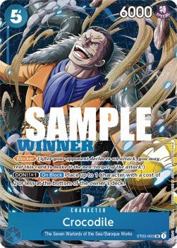 Crocodile (ST03-003) (V.2) - Unnumbered Promos (Super Rare) [UP-ST01-011] - Cards Beyond