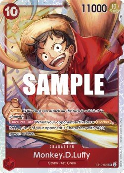 Monkey.D.Luffy (ST10-006) - Ultra Deck: The Three Captains (Super Rare) [ST-10-006] - Cards Beyond