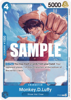 Monkey.D.Luffy (P-055) - Promos (Promo) [P-055] - Cards Beyond