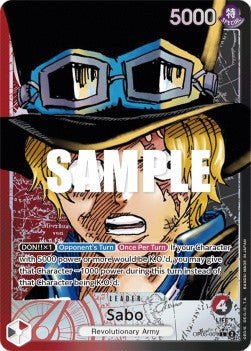 Sabo (OP05-001) (V.2) - Awakening of the New Era (Alternate Art) [OP05-001] - Cards Beyond