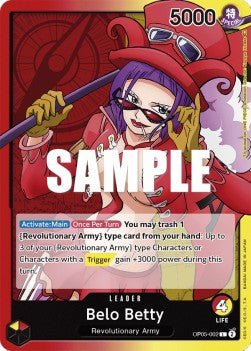 Belo Betty (OP05-002) (V.1) - Awakening of the New Era (Leader) [OP05-002] - Cards Beyond