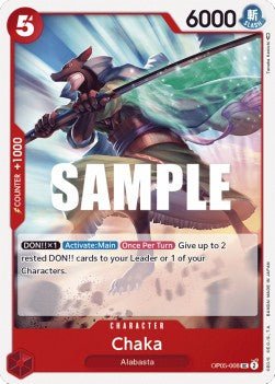 Chaka (OP05-008) - Awakening of the New Era (Uncommon) [OP05-008] - Cards Beyond