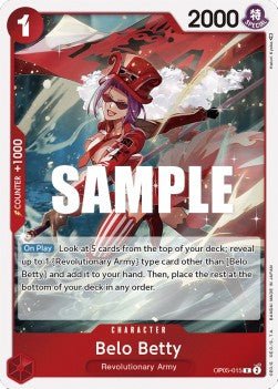 Belo Betty (OP05-015) (V.1) - Awakening of the New Era (Rare) [OP05-015] - Cards Beyond