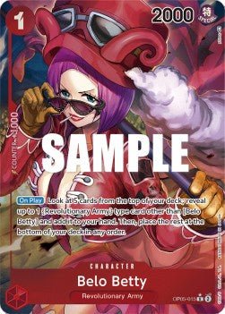 Belo Betty (OP05-015) (V.2) - Awakening of the New Era (Alternate Art) [OP05-015] - Cards Beyond
