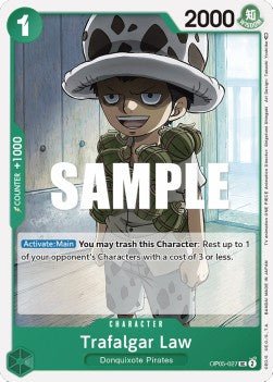 Trafalgar Law (OP05-027) - Awakening of the New Era (Uncommon) [OP05-027] - Cards Beyond