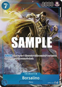 Borsalino (OP05-051) (V.2) - Awakening of the New Era (Alternate Art) [OP05-051] - Cards Beyond
