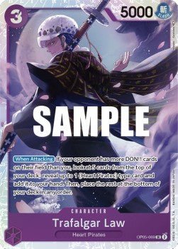 Trafalgar Law (OP05-069) (V.1) - Awakening of the New Era (Super Rare) [OP05-069] - Cards Beyond