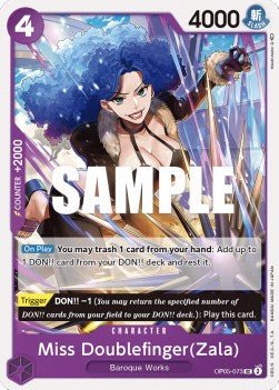 Miss Doublefinger(Zala) (OP05-073) - Awakening of the New Era (Uncommon) [OP05-073] - Cards Beyond