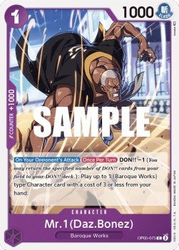 Mr.1(Daz.Bonez) (OP05-075) - Awakening of the New Era (Common) [OP05-075] - Cards Beyond