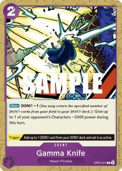 Gamma Knife (OP05-077) - Awakening of the New Era (Common) [OP05-077] - Cards Beyond