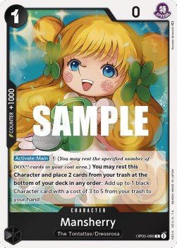 Mansherry (OP05-088) (V.1) - Awakening of the New Era (Rare) [OP05-088] - Cards Beyond