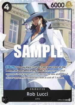 Rob Lucci (OP05-093) (V.1) - Awakening of the New Era (Super Rare) [OP05-093] - Cards Beyond