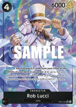 Rob Lucci (OP05-093) (V.2) - Awakening of the New Era (Alternate Art) [OP05-093] - Cards Beyond