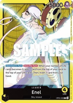 Enel (OP05-098) (V.1) - Awakening of the New Era (Leader) [OP05-098] - Cards Beyond