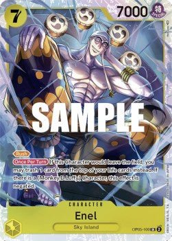 Enel (OP05-100) (V.1) - Awakening of the New Era (Super Rare) [OP05-100] - Cards Beyond