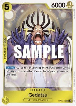 Gedatsu (OP05-102) (V.1) - Awakening of the New Era (Rare) [OP05-102] - Cards Beyond