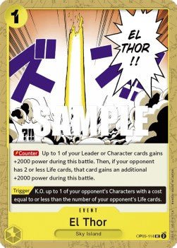 El Thor (OP05-114) - Awakening of the New Era (Uncommon) [OP05-114] - Cards Beyond