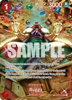 Buggy (OP03-008) - Wings of the Captain (Special Rare) [OP06-OP03-008] - Cards Beyond