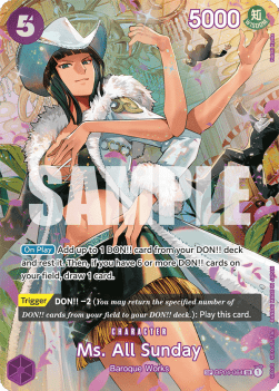 Ms. All Sunday (OP04-064) - Wings of the Captain (Special Rare) [OP06-OP04-064] - Cards Beyond