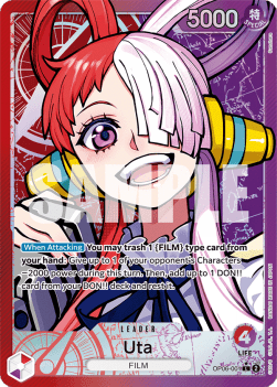 Uta (OP06-001) (V.2) - Wings of the Captain (Alternate Art) [OP06-001] - Cards Beyond