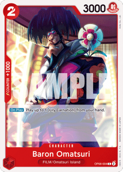 Baron Omatsuri (OP06-004) - Wings of the Captain (Common) [OP06-004] - Cards Beyond