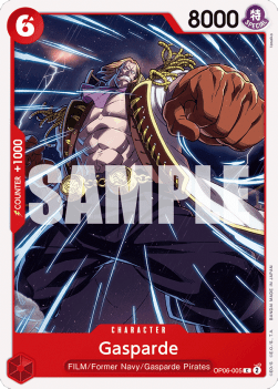 Gasparde (OP06-005) - Wings of the Captain (Common) [OP06-005] - Cards Beyond