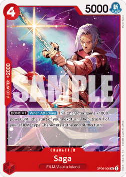 Saga (OP06-006) - Wings of the Captain (Uncommon) [OP06-006] - Cards Beyond
